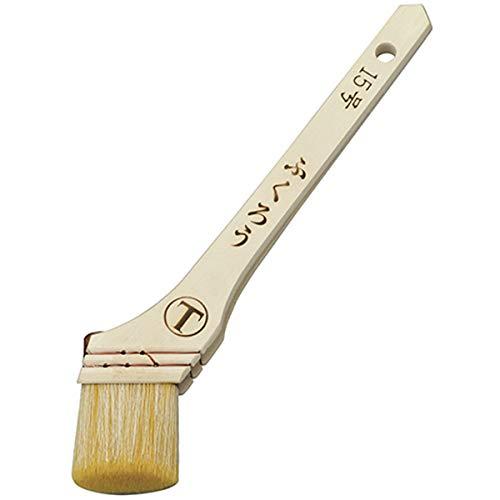 大塚刷毛 マルテー ふくろう 筋違刷毛 白毛 １５号