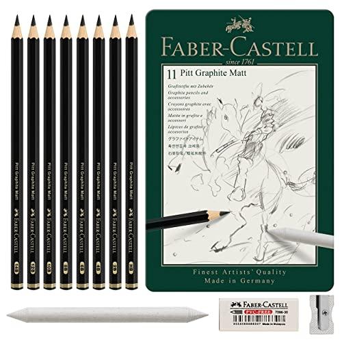 Faber-Castell Pitt マット鉛筆セット グラファイトスケッチセット 11点 グラファ...