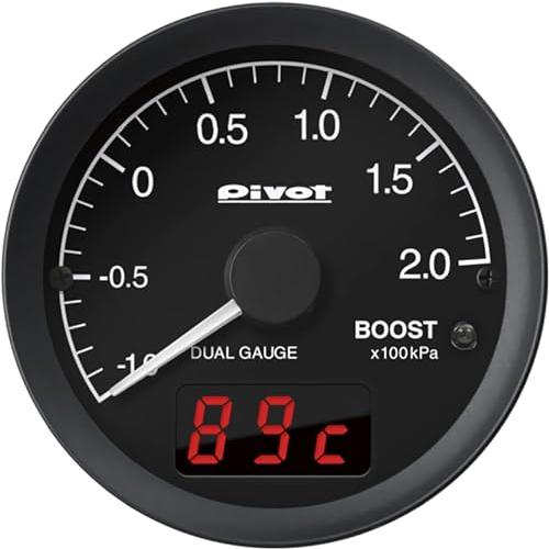 PIVOT (ピボット) メーター【 DUAL GAUGE RS 】ブースト計 DRXB