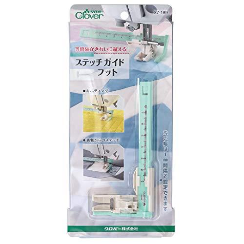 Clover ミシンの等間隔がきれいに縫える ステッチガイドフット 37-189