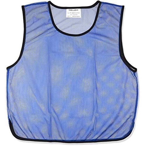 TOEI LIGHT(トーエイライト) メッシュベスト無地 青 B3467B 縦59×横55cm