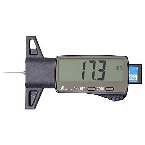 シンワ測定(Shinwa Sokutei) デップスゲージ デップスゲージ ブラック 金属測定子×2...