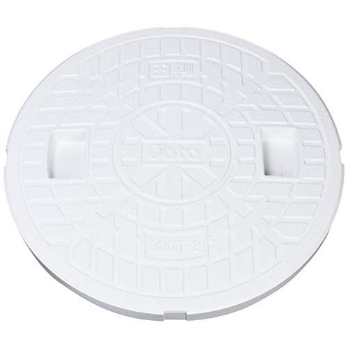 城東テクノ Joto 耐圧マンホール蓋のみ白 300型 JT2-300CW