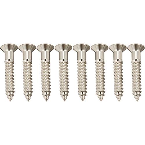 SCUD エスカッション用ビス、リア、ミリサイズ、フラットヘッド、8P ニッケル PSH-09NH
