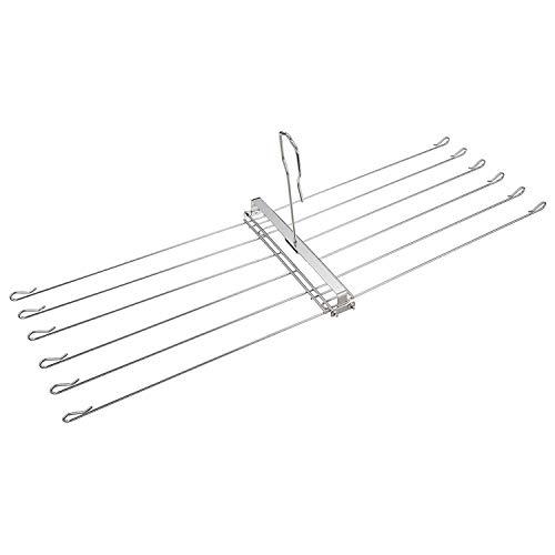 下村企販 12枚まとめて干せる タオルハンガー 【日本製】 丈夫なステンレス製 省スペースに干せる ...