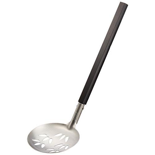 遠藤商事 業務用 TKG 宴 卓上お玉 穴明 本体18-8ステンレス ハンドルパッカーウッド 日本製...