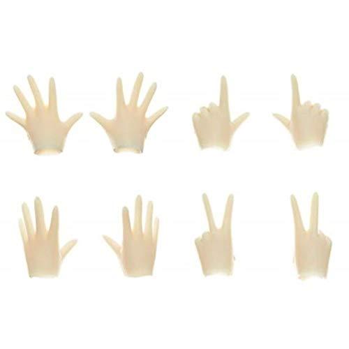 OBITSU22 用 ハンドパーツセットAホワイティ 22AC-FP01W