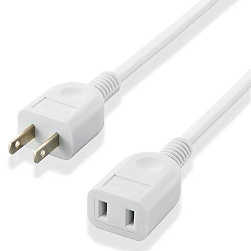 ELECOM 2ピンプラグ電源延長ケーブル 3.0m T-E2230