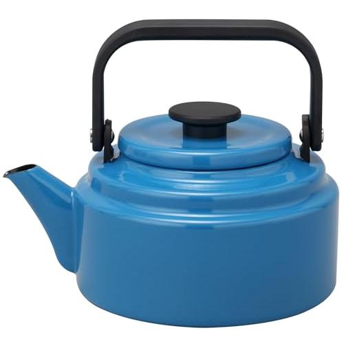 野田琺瑯 電磁調理器対応 アムケトル 2.0Ｌ ブルーAM-20K