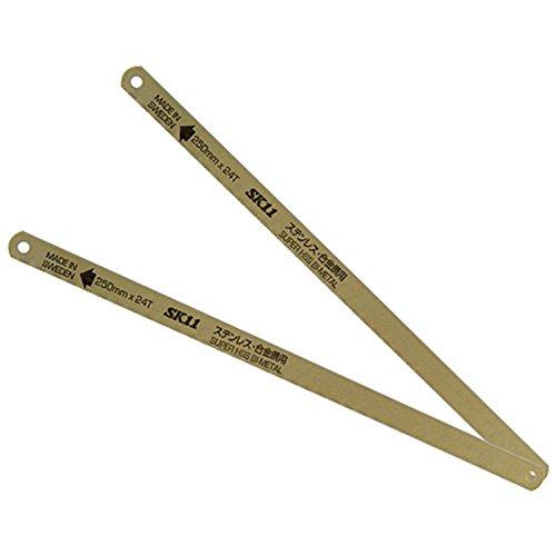 SK11 弦鋸の替刃 金切鋸刃 (バイメタル) ステンレス用 24山 2枚 No.19