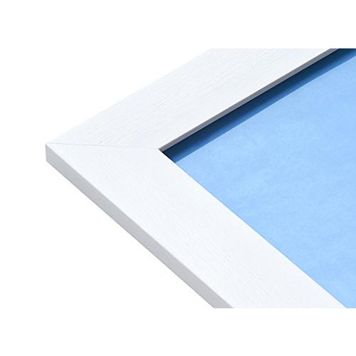 ビバリー(BEVERLY) 【日本製】幅広パズルフレーム フラットパネル マーガレットホワイト・木目...