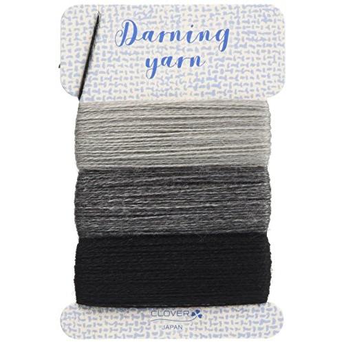 Clover ダーニング糸 グレー系 各約16m巻 CL57-219