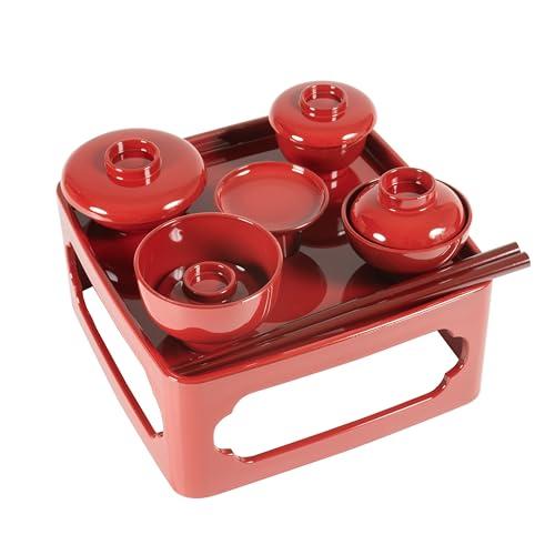 サンメニー 本格 仏膳 5.5寸 仏壇用 山中漆器 日本製 お霊供膳 お供え膳 セット 仏具 仏膳セ...