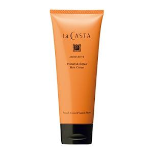 La CASTA (ラ・カスタ) アロマエステ プロテクト&リペア ヘアクリーム (洗い流さない トリートメント) 日中のダメージから髪を守って｜hapitize