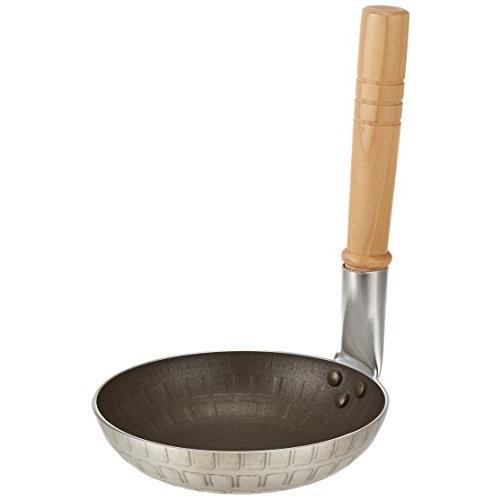 遠藤商事 業務用 親子鍋ミニ立柄 セレクト 本体アルミニウム 取っ手天然木 AOY30