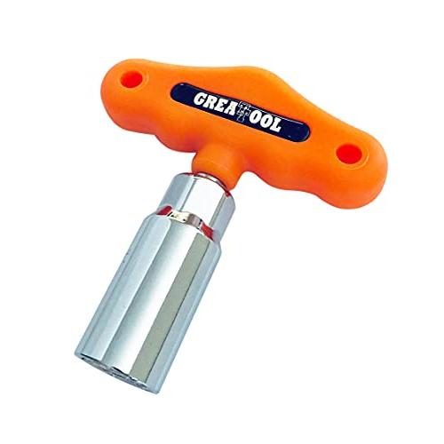 GREATTOOL アークランドサカモト ハンドル付万能ソケット ソケットキング 差込角9.5mm ...