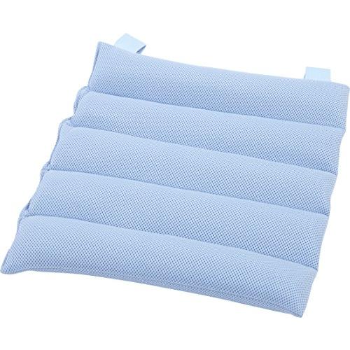 お風呂でリラックス！お風呂で使うクッション ふんわりバスクッションポコ約４３ｘ４３ｃｍ (ブルー)