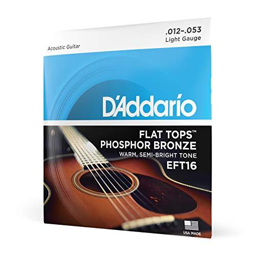 D&apos;Addario ダダリオ アコースティックギター弦 Flat Tops フォスファーブロンズ R...