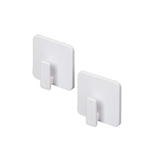 東和産業 浴室用ラック ホワイト 約4.6×1.6×4.5cm 磁着SQ マグネットバスフックミニ2...