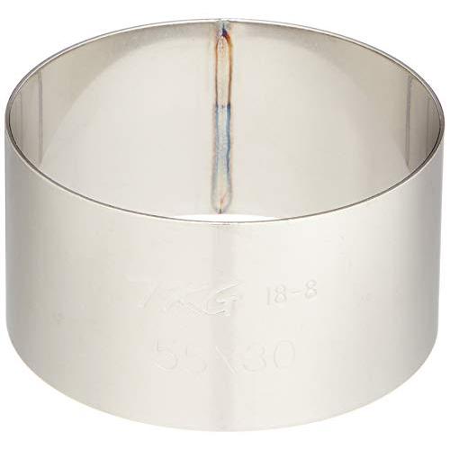 遠藤商事 業務用 アルゴンセルクルリング丸型 φ55×H30mm 18-8ステンレス 日本製 WSL...