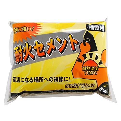 家庭化学 耐火セメント グレー 2kg