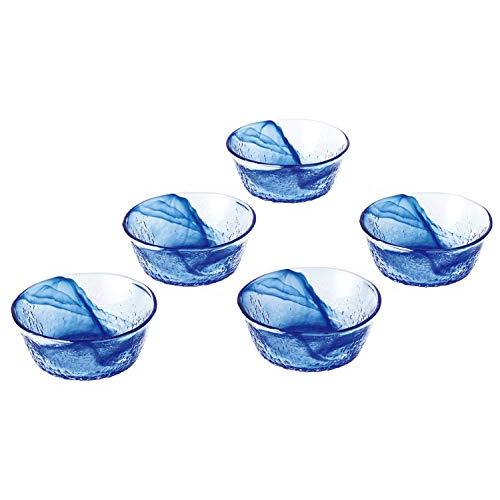 東洋佐々木ガラス 流蒼 小鉢セット G097-B70