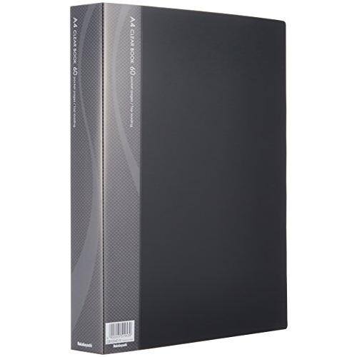クリアブック/ベーシックカラー A4・S型・60P ブラック CB1034DN [オフィス用品]