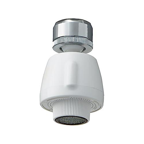 SANEI(サンエイ) キッチンシャワー 節水35% 首ふり360度回転式 ストレート・シャワ切替式...