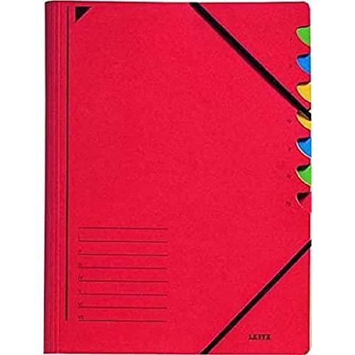LEITZ ライツ パートファイル 7 A4 レッド A4 3907-00-25
