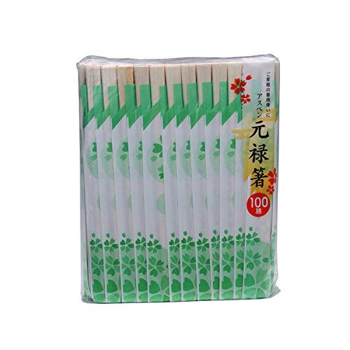 大和物産 割りばし ナチュラル 20cm いずみ 元禄箸 箸袋入り 100膳入 アスペン