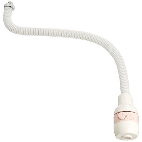 SANEI 断熱カバー付きシャワー出湯管 水流切替 長さ400mm アダプター付き PM421D-4...