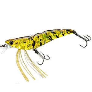 DUEL(デュエル) L-バス シュリンプ スローシンキング 70mm ゴールドスジエビ バス釣り｜川西ストア
