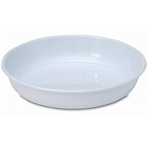 POSH LIVING ホーロー雑貨 ホーロー パスタプレート ホワイト 455L