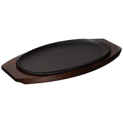 中部コーポレーション ステーキ皿 小判浅型 30cm 外寸300×180mm、内寸285×165×H...