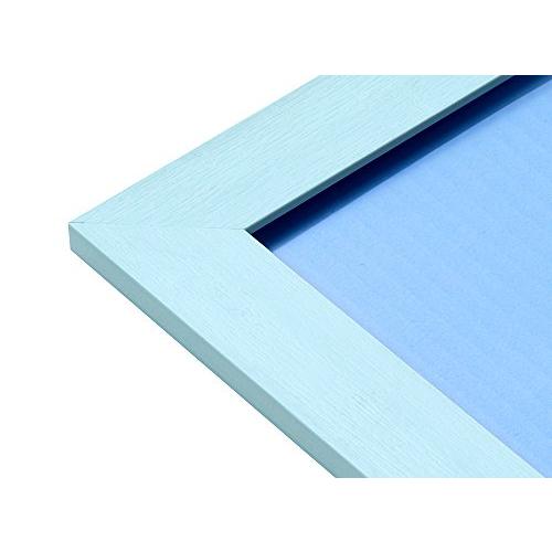 ビバリー(BEVERLY) 【日本製】幅広パズルフレーム フラットパネル ライトブルー(26x38c...