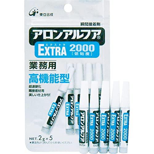 東亜合成 アロンアルフアEXTRA2000 2gX5 フック業務用