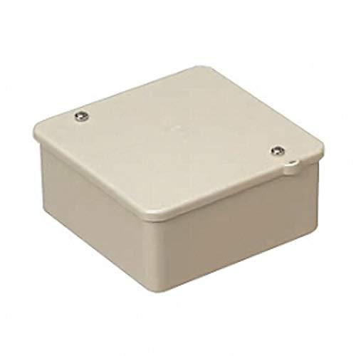 未来工業 PVKボックス 中形四角浅型 ノックなし ベージュ PVK-AOJ