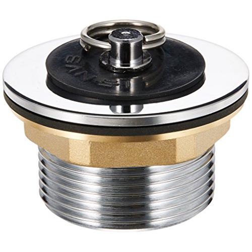 SANEI ゴム栓付き風呂栓 ネジ付き H21-30 呼び30