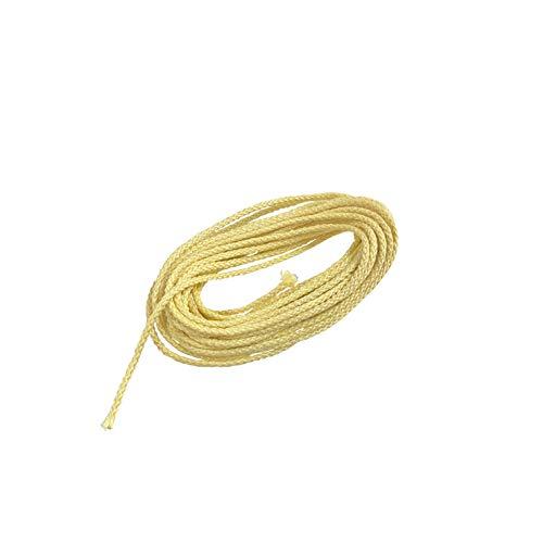 福井金属工芸 ケブラー 丸ひも 黄色 φ1.5mm×4m F-0333