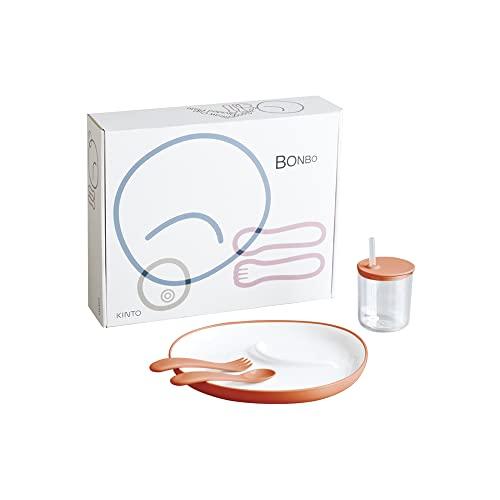 KINTO (キントー) BONBO 4pcs セット オレンジ キッズ ベビー ギフト ギフト プ...
