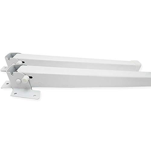 和気産業(Waki Sangyo) WAKI スリム角型脚 白 300mm 2本入