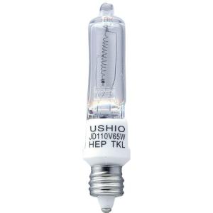 エルパ(ELPA) ミニハロゲンランプ 75W形 E11クリア JD110V65WHE-B｜川西ストア