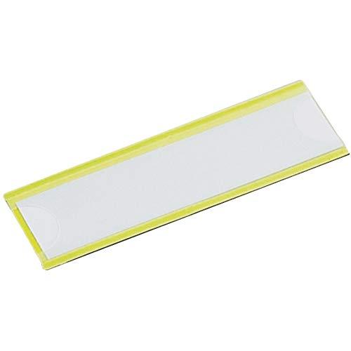 トラスコ中山(TRUSCO) マグネット式見出しプレート 黄 40×80mm 10枚入 MGP-40...