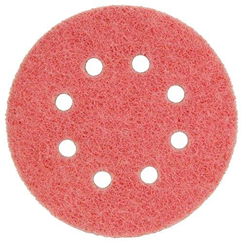 SK11 ランダムサンダー用ナイロンタワシ 125mm ピンク #1000