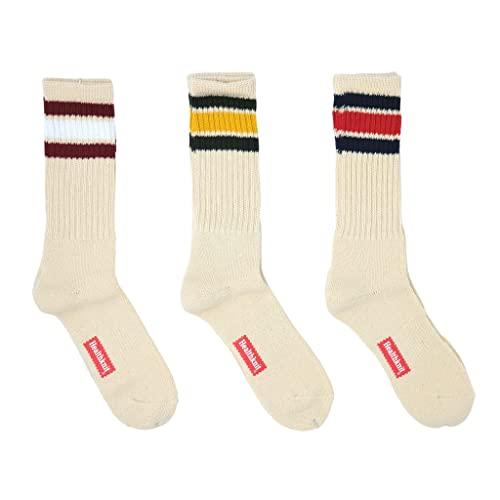 [ヘルスニット] SKATE SOCKS スリーコーターズ ライン 3足セット
