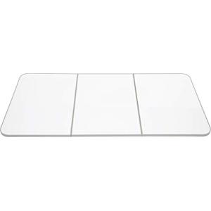 東プレ 組合せ式 冷めにくい風呂ふた ECOウォームneo (3枚割) L12 エッジ色グレー 73×118cm 本体:ホワイト/ホワイト エッ｜hapitize