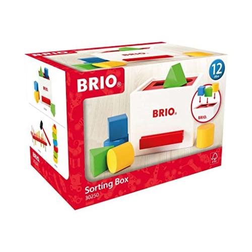 BRIO (ブリオ) 形合わせボックス(白) 30250 対象年齢1歳~ 【おもちゃ 玩具 木製おも...