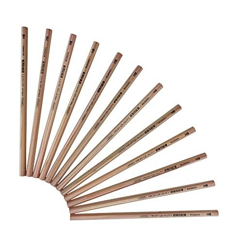 BIGMAN(ビッグマン) 建築用鉛筆 12本入 HB BAP-HB12