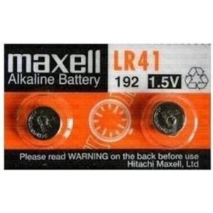 maxell ボタン電池 LR41 (2個) ×2｜hapitize