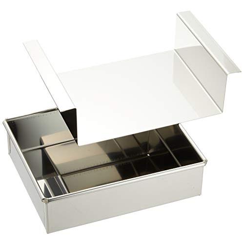 遠藤商事 TKG 卵豆腐寒天ゼリー型 長方形 ステンレスで錆びにくく衛生的 羊羹などの流し型 卵豆腐...